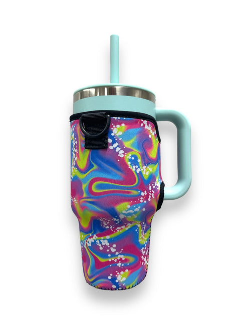 Doll 25-35oz Tumbler With Handle Sleeve