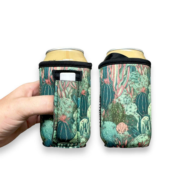 Coral Cactus 12oz Stubby Can Handler™