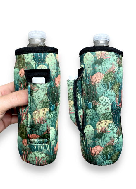 Coral Cactus 16-24oz Soda & Water Bottle / Tallboy Can Handler™