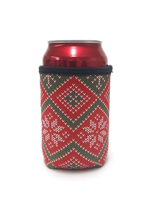 Christmas Sweater 12oz Stubby Can Cooler