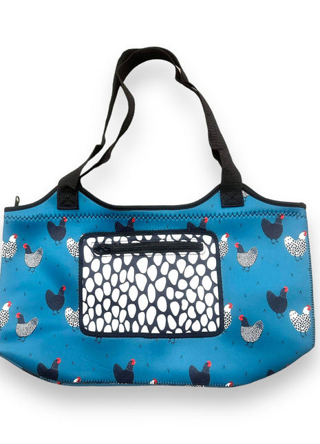 Chickens Neoprene Tote