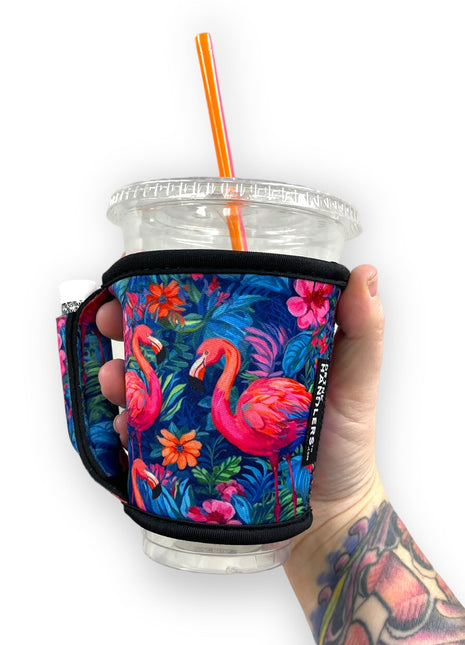 Bright Flamingo Small / Medium Bottomless Handler™