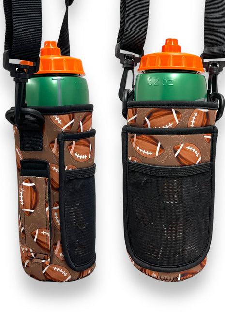 Footballs 30-40oz Tumbler Handler™  With Carrying Strap