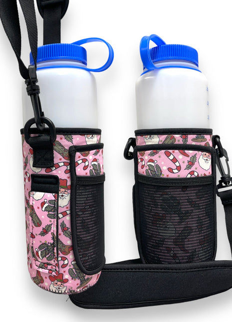 Cowboy Santa 30-40oz Tumbler Handler™  With Carrying Strap