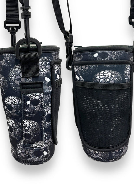 Diamond Skulls 30-40oz Tumbler Handler™  With Carrying Strap