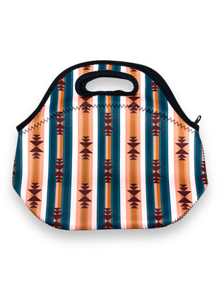 Western Aztec Lunch Bag Tote
