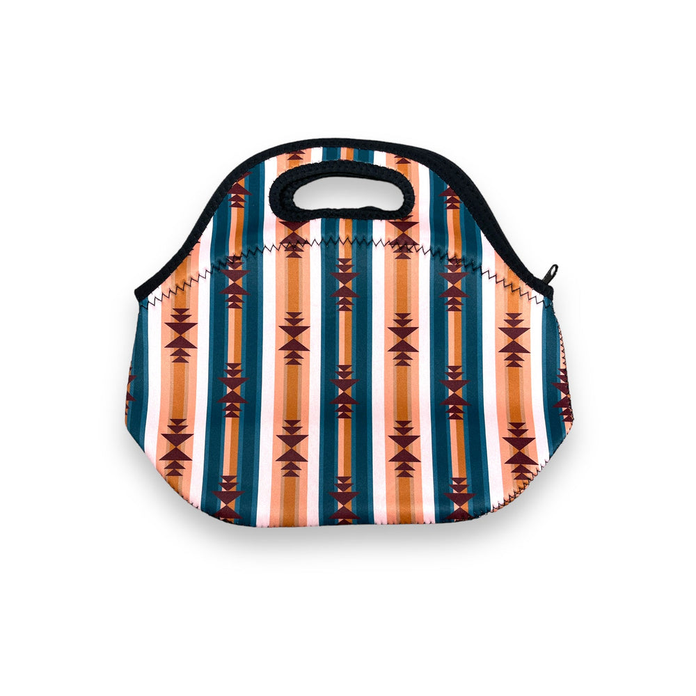 Western Aztec Lunch Bag Tote