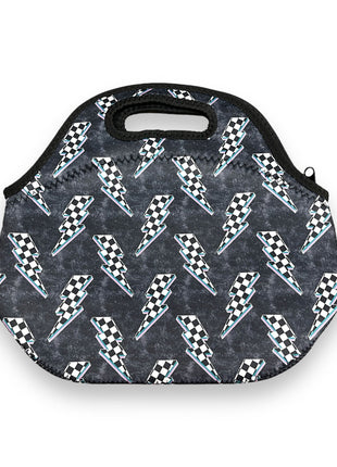 Lightning Bolts Lunch Bag Tote