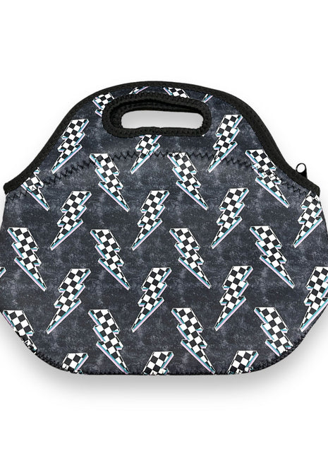 Lightning Bolts Lunch Bag Tote