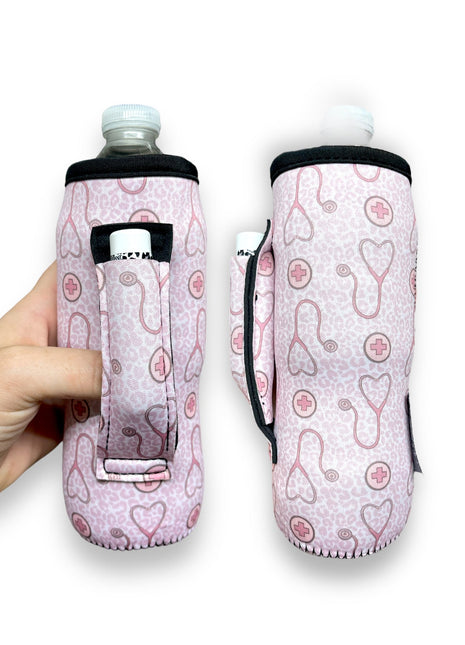 Nurse Leopard 16-24oz Soda & Water Bottle / Tallboy Can Handler™