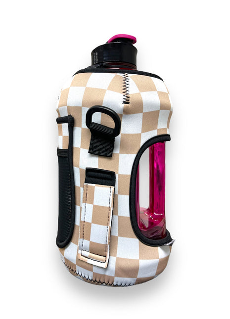 Tan Checkerboard 1/2 Gallon Jug Carrying Handler™