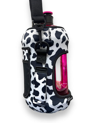 Black and White Cow Print 1/2 Gallon Jug Carrying Handler™