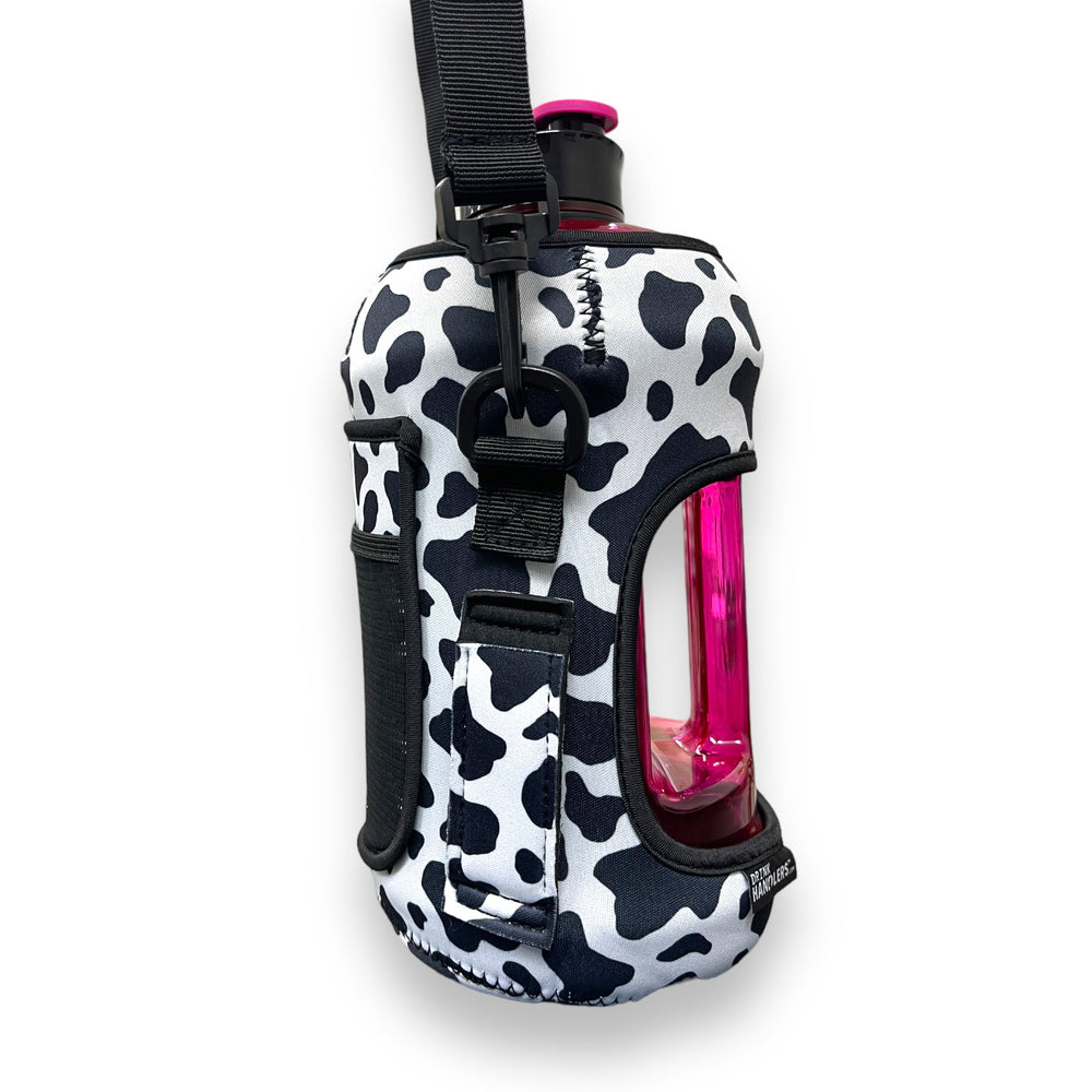 Black and White Cow Print 1/2 Gallon Jug Carrying Handler™