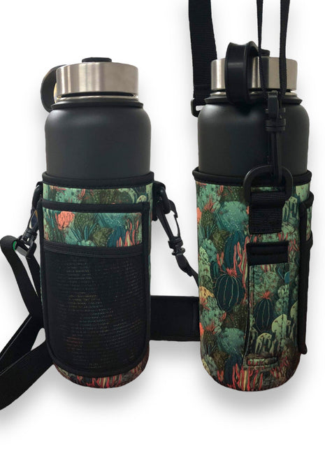 Coral Cactus 30-40oz Tumbler Handler™  With Carrying Strap