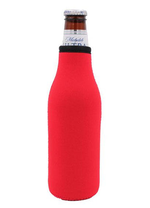 Solid Colors Bottle Neck Sleeves Zip Top 5 colors