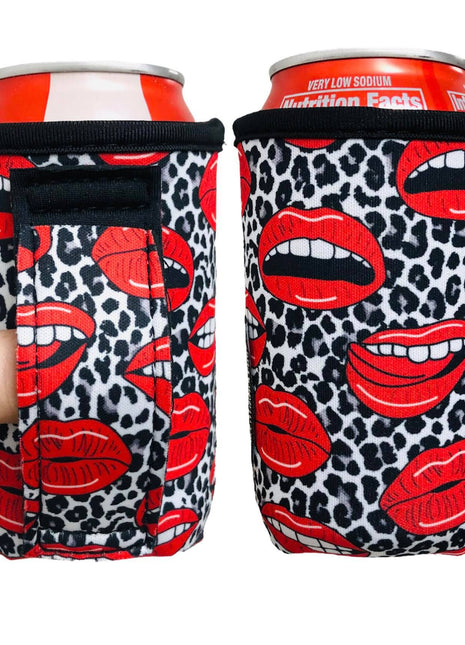 Leopard Lips 12oz Stubby Can Handler™