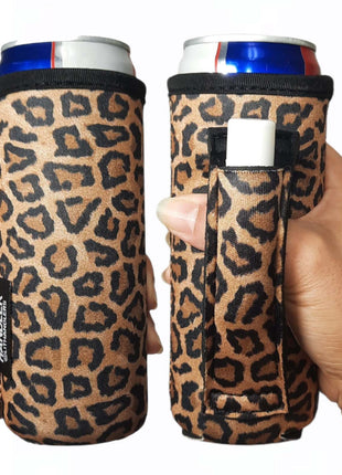 Leopard 12oz Slim Can Handler™