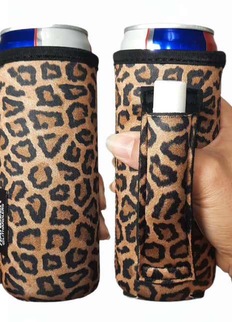Leopard 12oz Slim Can Handler™