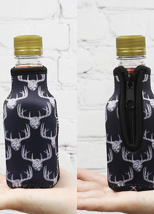 Chalkboard Antlers 8oz Mini Bottleneck Cooler - Limited Edition*
