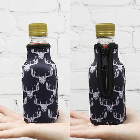Chalkboard Antlers 8oz Mini Bottleneck Cooler - Limited Edition*