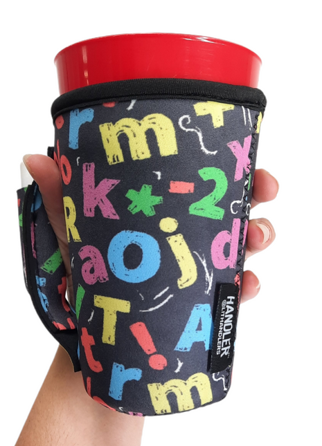 Chalkboard Letters 16oz PINT Glass / Medium Fountain Drinks and Tumbler Handlers™