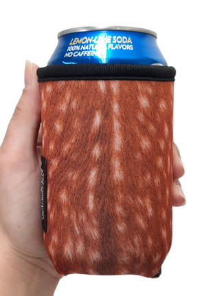 Deer Hide 12oz Stubby Can Handler™