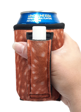 Deer Hide 12oz Stubby Can Handler™