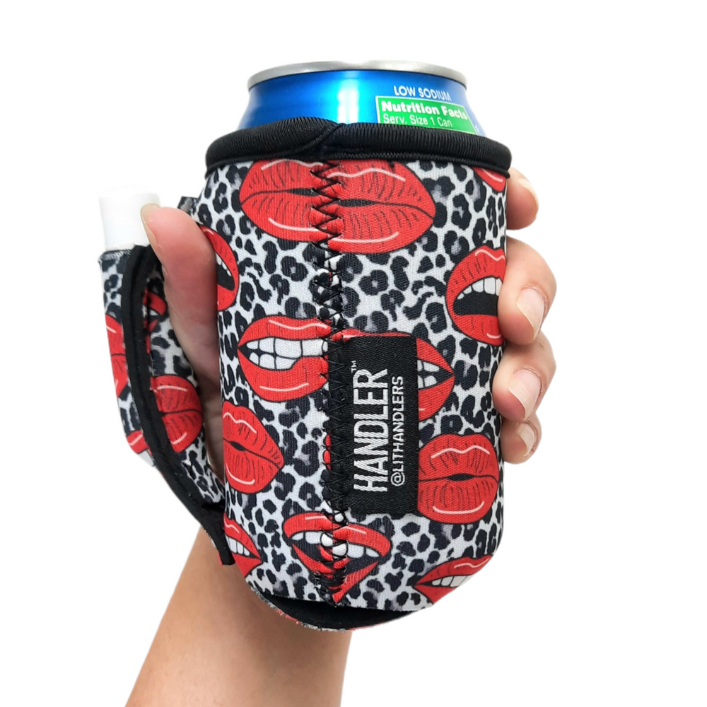 Leopard Lips 12oz Stubby Can Handler™