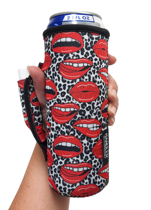Leopard Lips 16-24oz Soda & Water Bottle / Tallboy Can Handler™