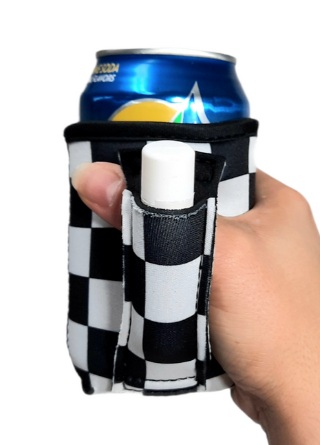 Checkerboard 12oz Stubby Can Handler™