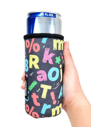 Chalkboard Letters 16oz Can Handler™