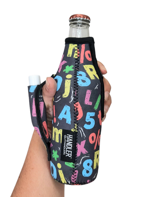 Chalkboard Letters 12oz Bottleneck Handler™