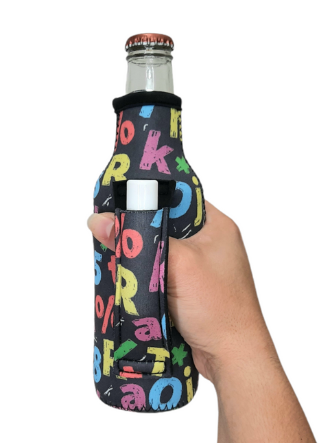 Chalkboard Letters 12oz Bottleneck Handler™