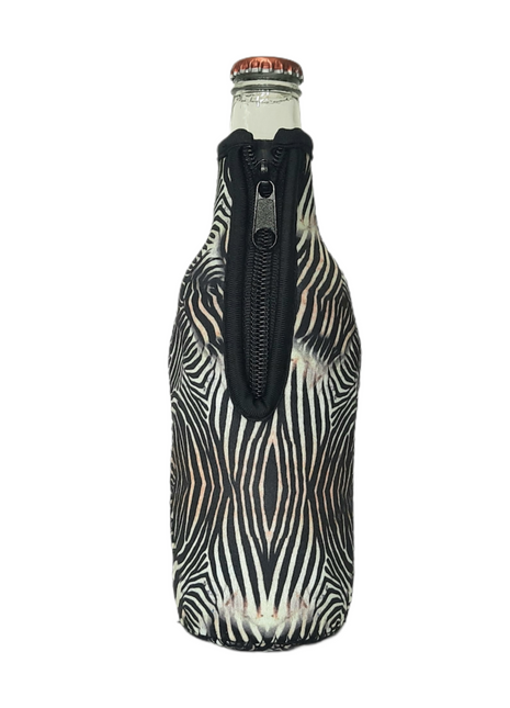 Zebra 12oz Bottleneck Sleeve