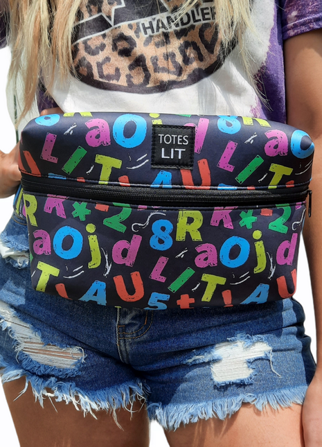 Chalkkboard Letters Fanny Packin' Tote