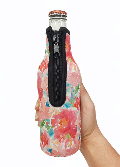 Summer Blooms w/ Leopard 12oz Bottleneck Handler™