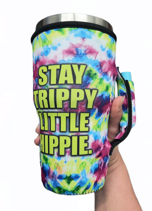 Stay Trippy Little Hippie 30-40oz Tumbler Handler™