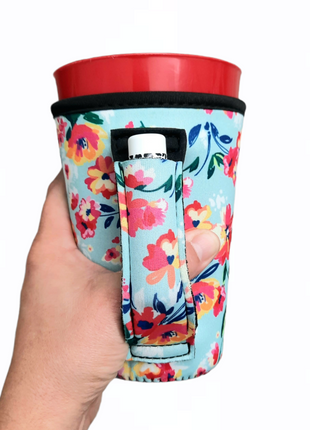 Spring Fling 16oz PINT Glass / Medium Fountain Drinks and Tumbler Handlers™