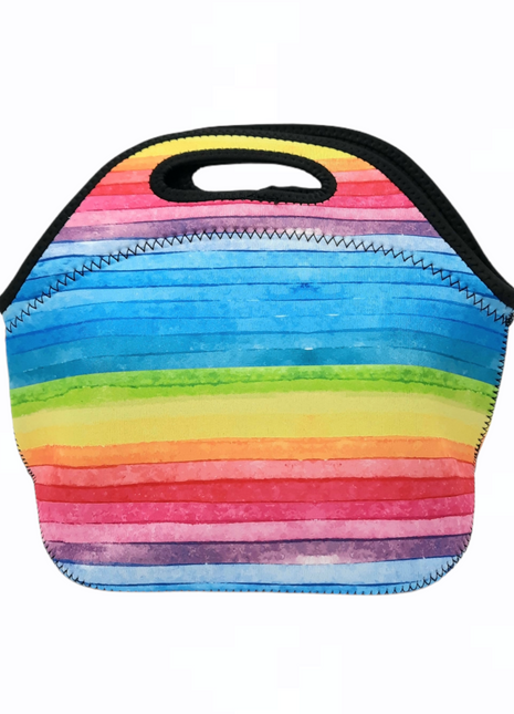 Rainbow Lunch Bag Tote