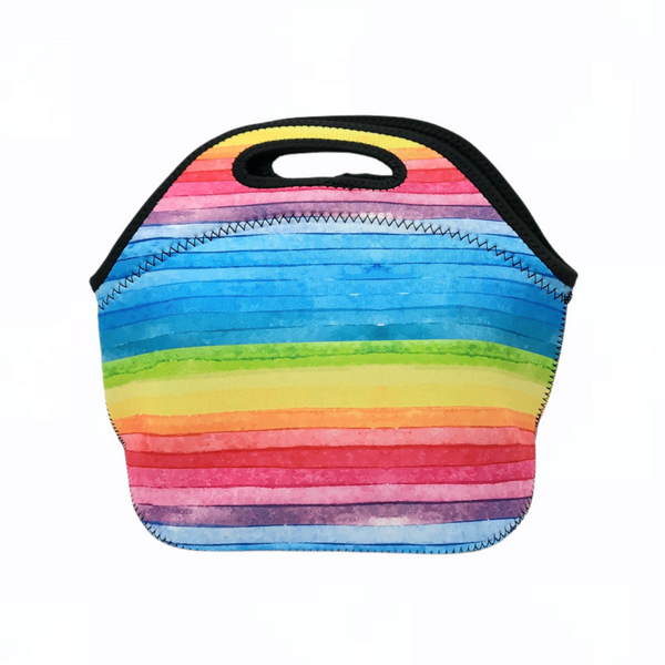 Rainbow Lunch Bag Tote