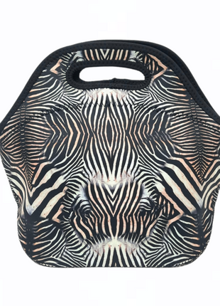 Zebra Lunch Bag Tote