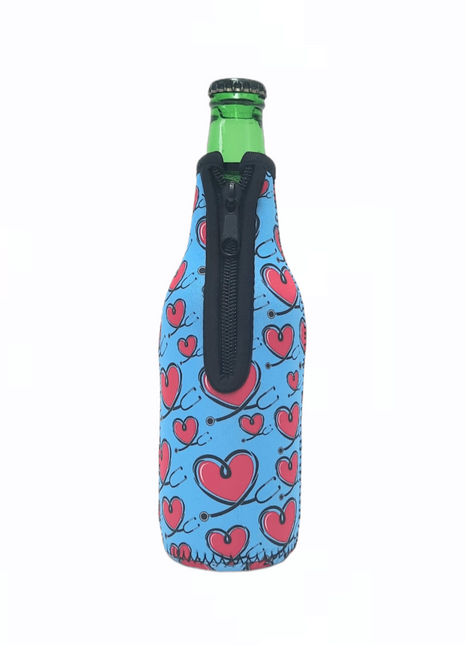 Love A Nurse 12oz Bottleneck Sleeve