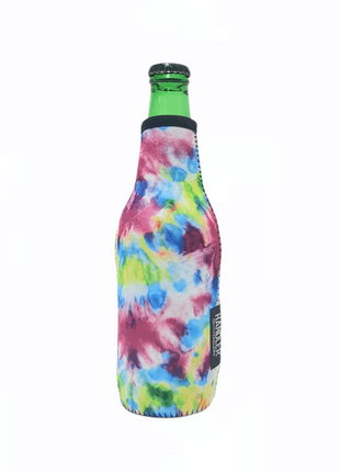 Purple Tie Dye 12oz Bottleneck Sleeve