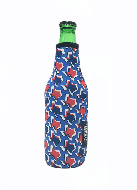 Red White & Texas 12oz Bottleneck Sleeve
