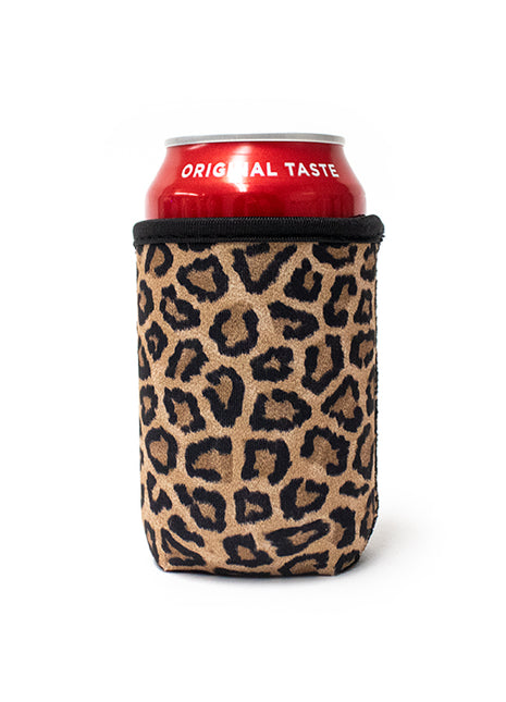Leopard 12oz Stubby Can Cooler