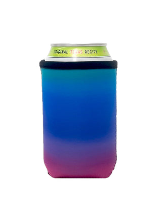 Pink Ombre 12oz Stubby Can Cooler