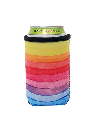 Rainbow 12oz Stubby Can Cooler