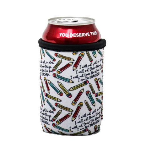 I Am the Teacher 12oz Stubby Can Cooler