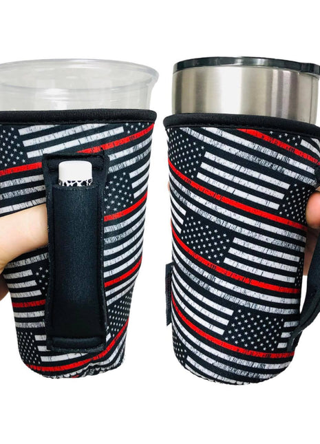 Red Line 20oz Large Coffee / Tea / Tumbler Handler™