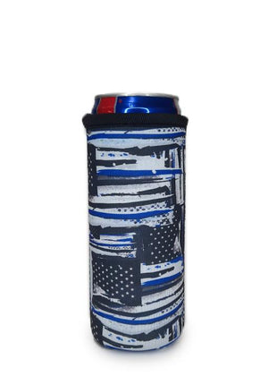 Blue Line 12oz Slim Can Cooler - Limited Edition*
